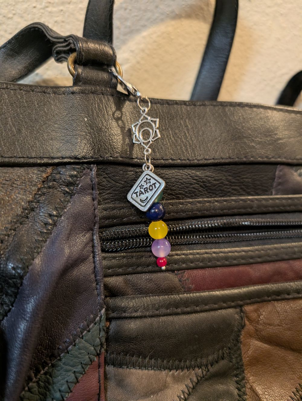 Tarot bag/keychain charm