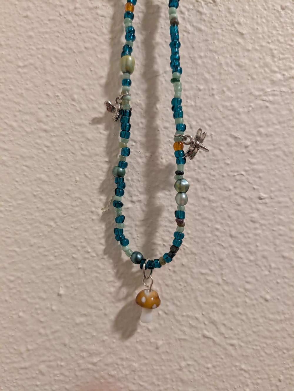 Mushroom Garden Necklace 