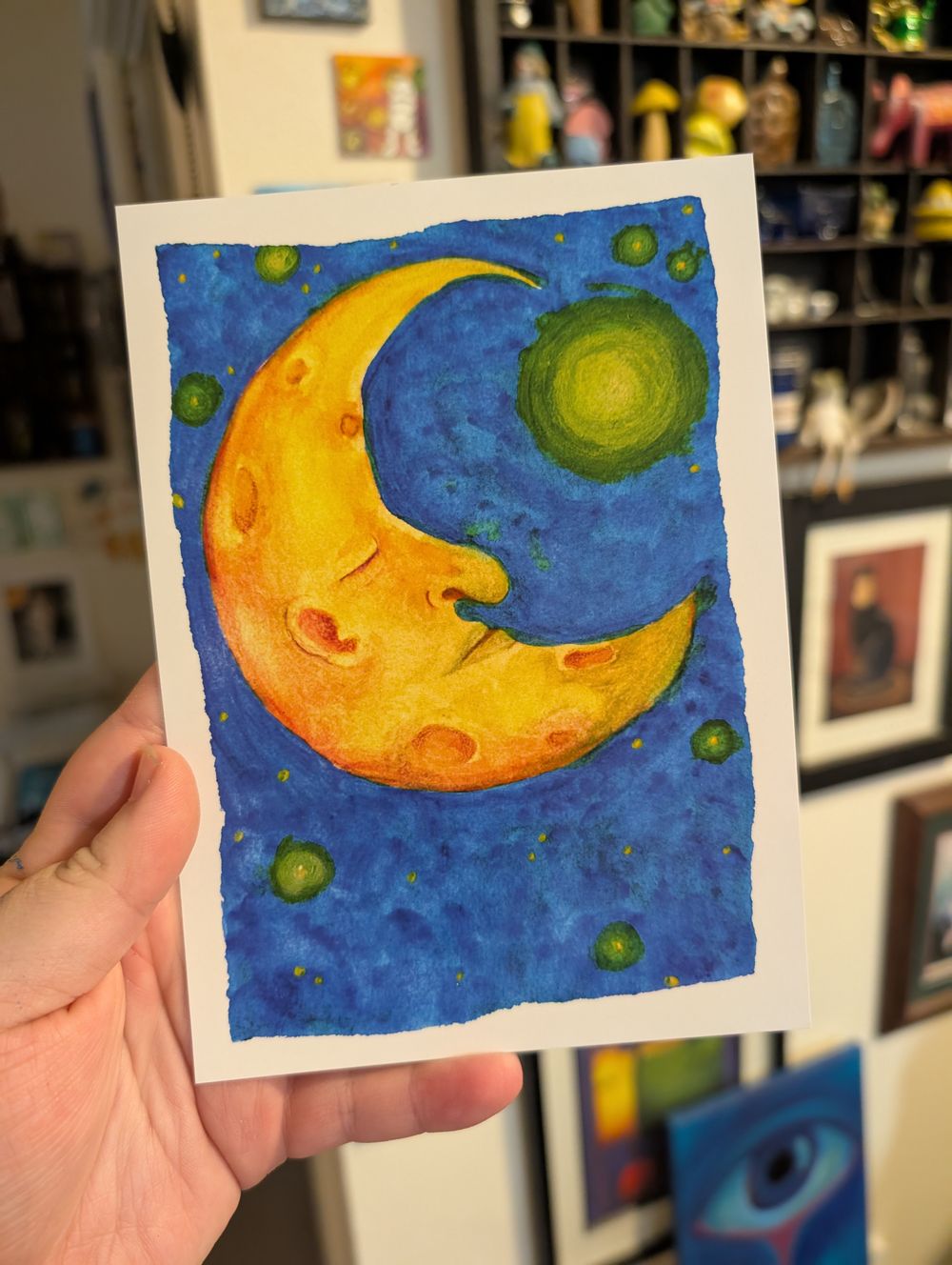Crescent Man Print