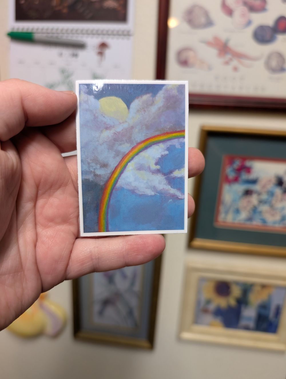 Brighter when I'm under you Sticker