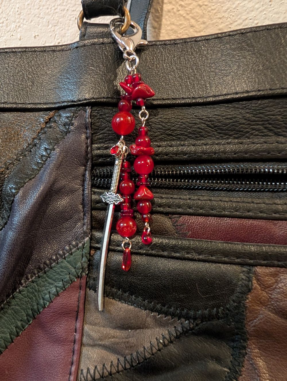 Bloody Sword bag/keychain charm