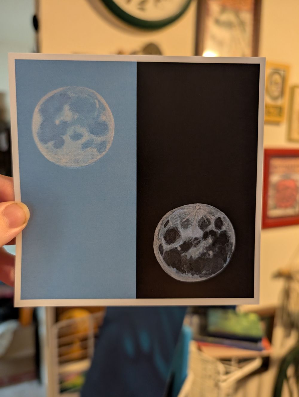 Moon Portraits 3 Print 