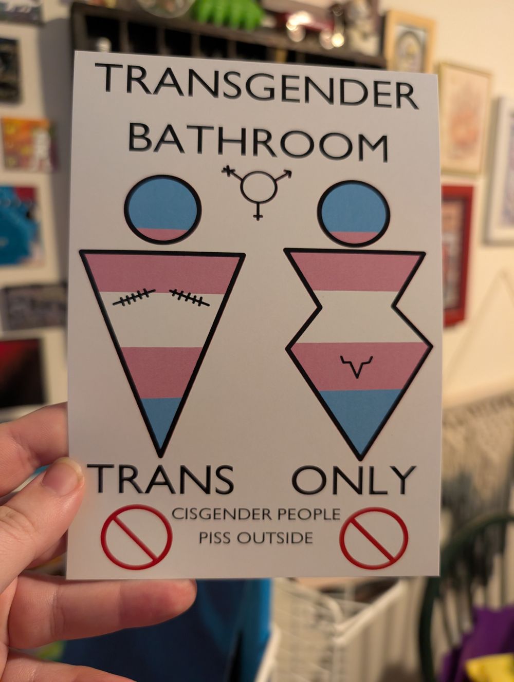 Transgender Bathroom print
