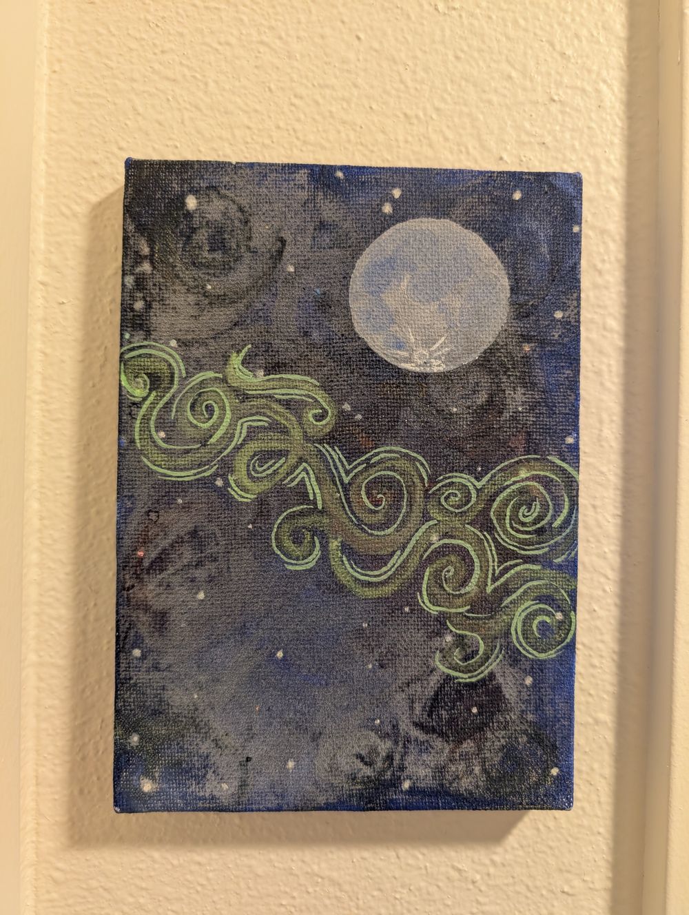 Frosted Aurora - original painting